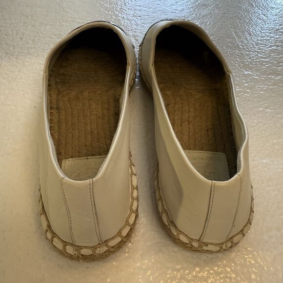 Tory Burch Color Block Espadrilles Women’s 8 Black & Canvas Euro Shoe - Picture 6 of 11